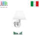 Світильник/корпус Ideal Lux, настінний, метал, IP20, білий, BEVERLY AP1 CROMO. Італія!